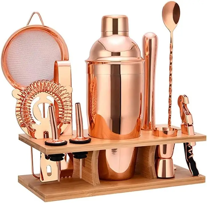 Boston Shaker Set - Bartender Kit 12-Piece Boston Cocktail Shaker