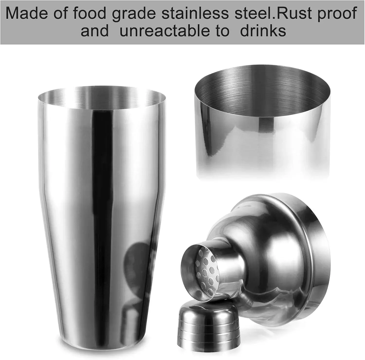 3/6pcs Cocktail Shaker Stainle - Boston Shaker Set review and price