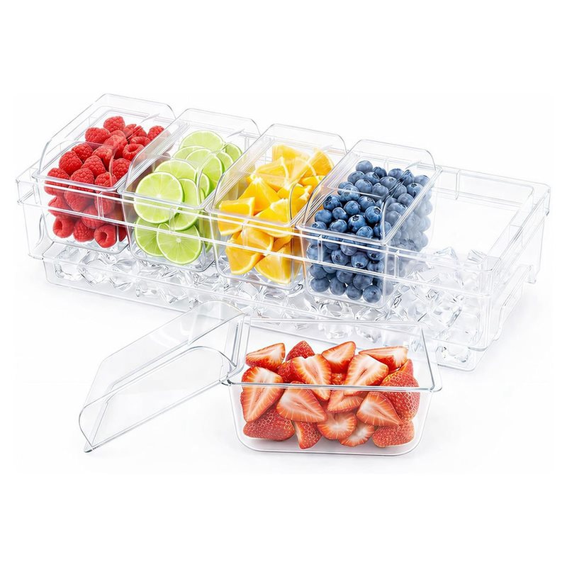 A25F-Chilled Condiment Contain - Garnish Tray Set review and price