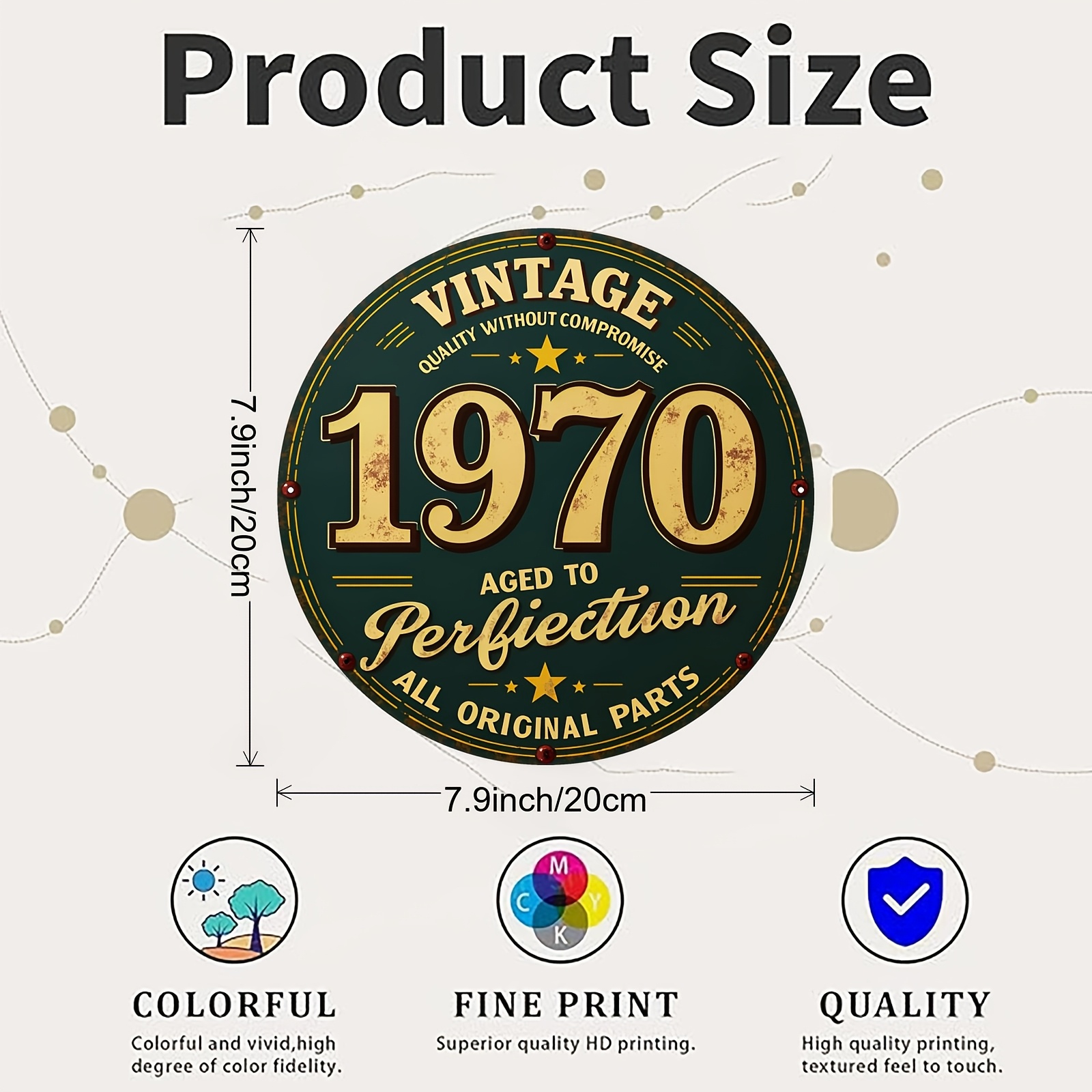 2D Flat, 1pc 1pcs 1970 Vintage - Home Bar Accessories review and price