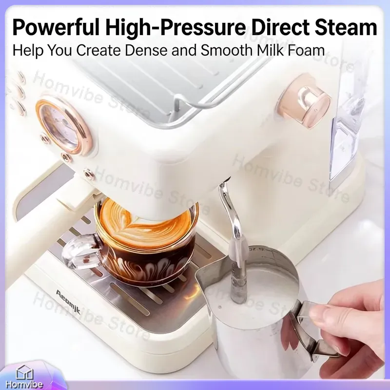 20 Bar Semi-Automatic Espresso - Home Bar And Coffee review and price