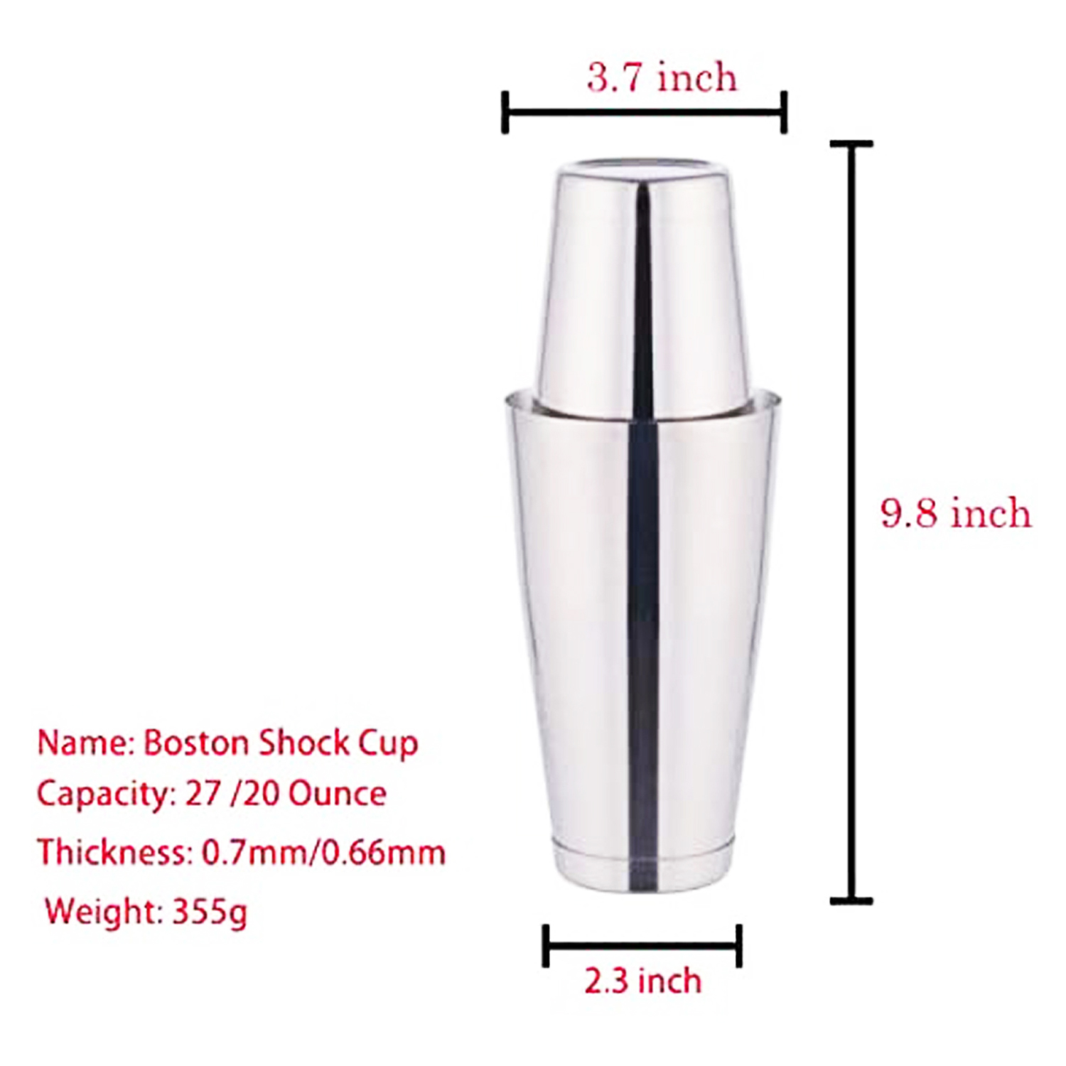stllFactory Hot Selling 6pc Bo - Boston Shaker Set review and price