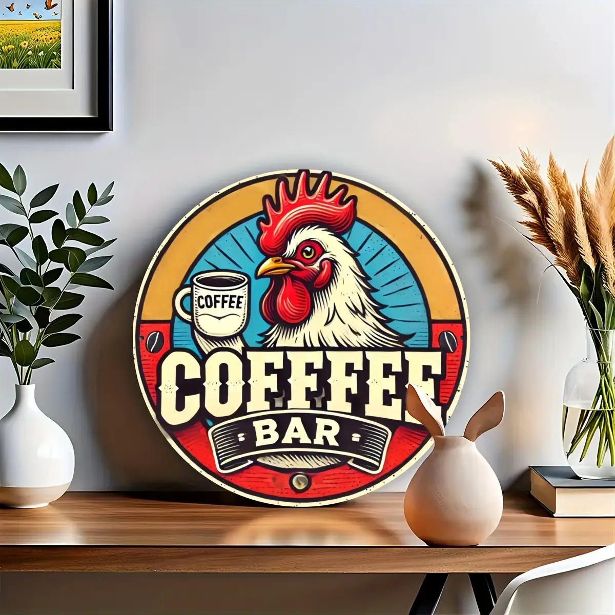 2D Vintage Aluminum Sign | Ret - Home Bar And Coffee review and price