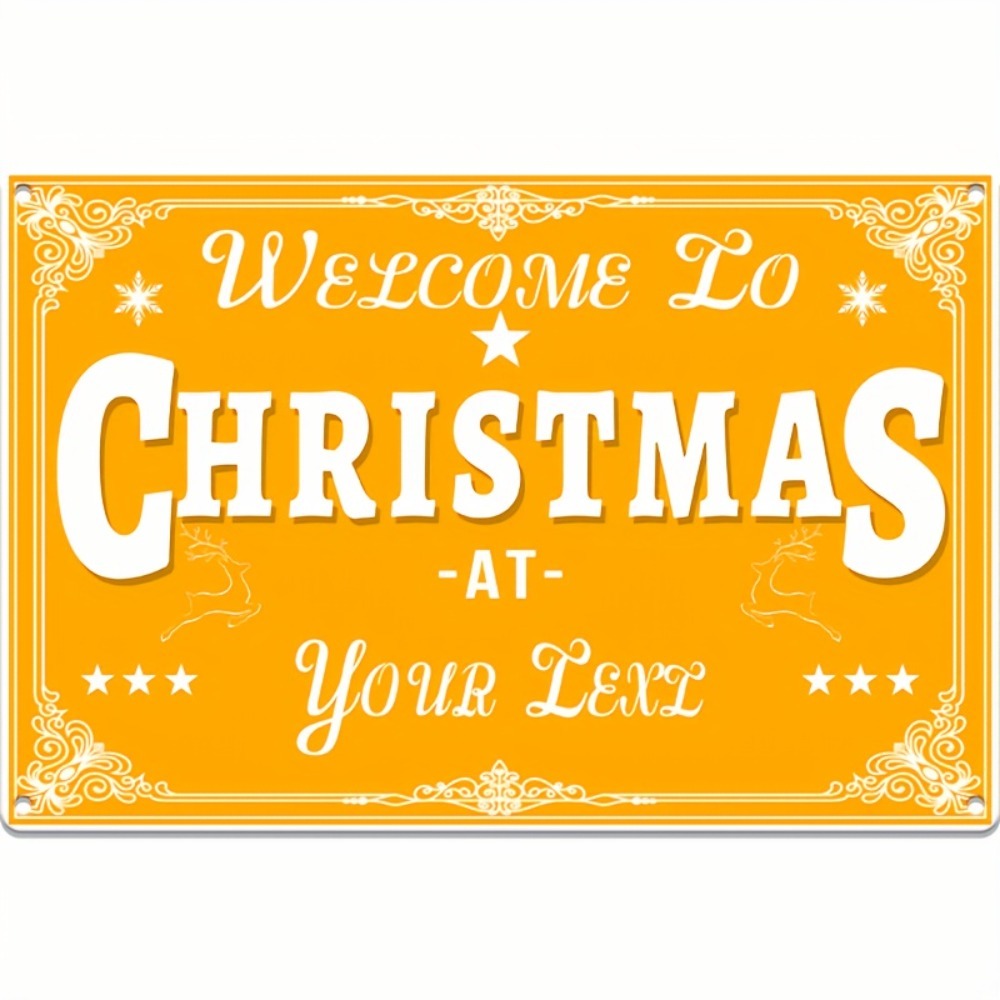 Custom 2D Flat Merry Christmas - Home Bar Cafe review and price