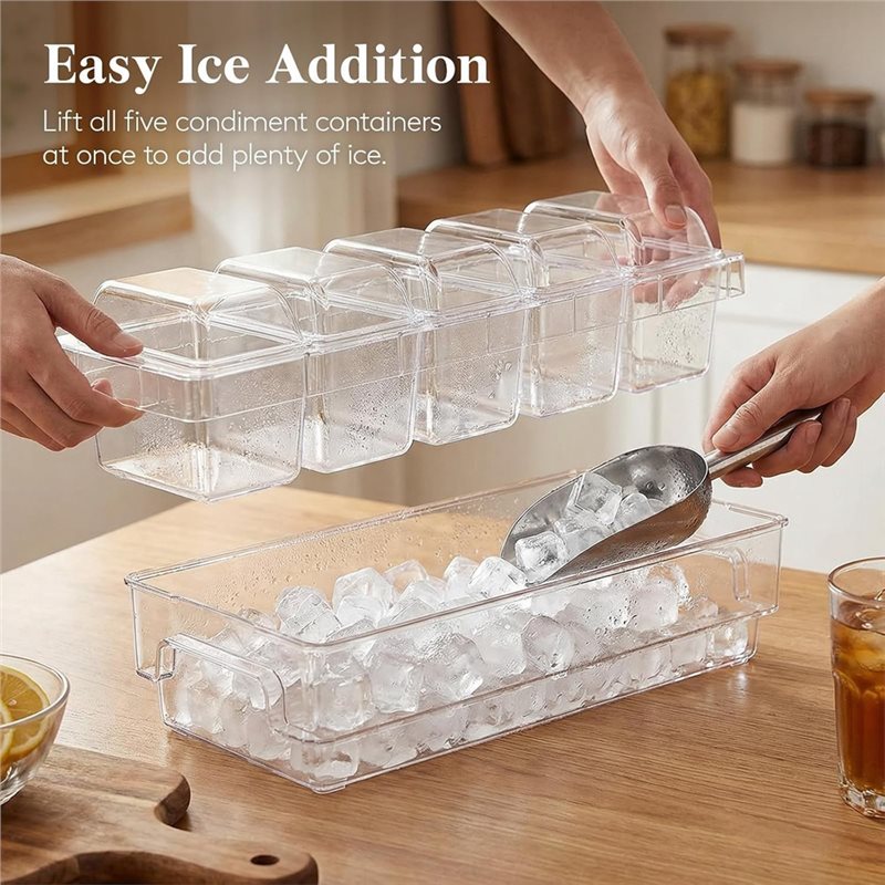 AB46-For Bar Supplies, Chilled - Garnish Tray Set review and price