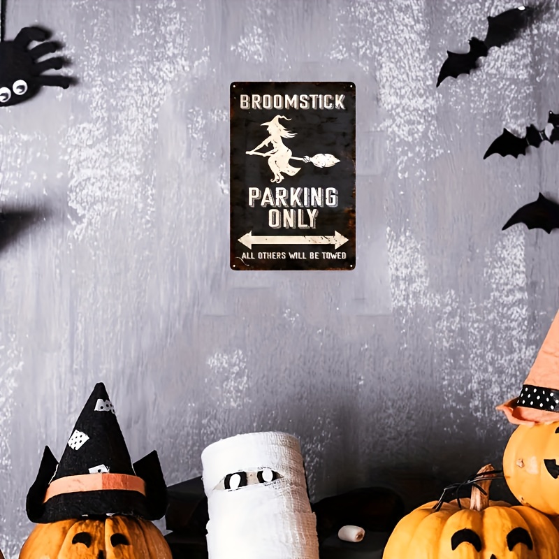 Vintage Halloween Metal Sign - - Home Bar And Kitchen review and price
