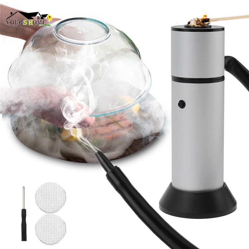 1 Set Food Cold Smoke Generato - Smoking Gun Kit review and price