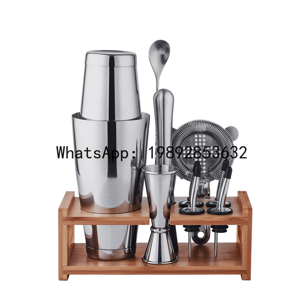Stainless steel cocktail shake - Boston Shaker Set review and price