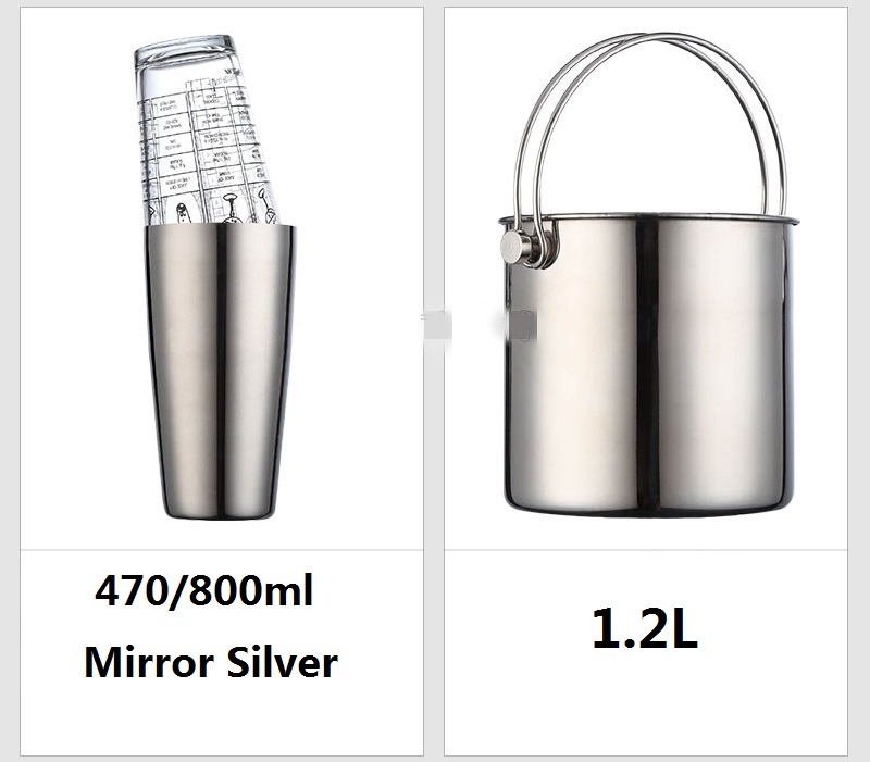 Cocktail Shaker Bar Set Stainl - Boston Shaker Set review and price