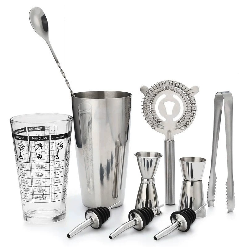 Cocktail Shaker Bar Set Stainl - Boston Shaker Set review and price