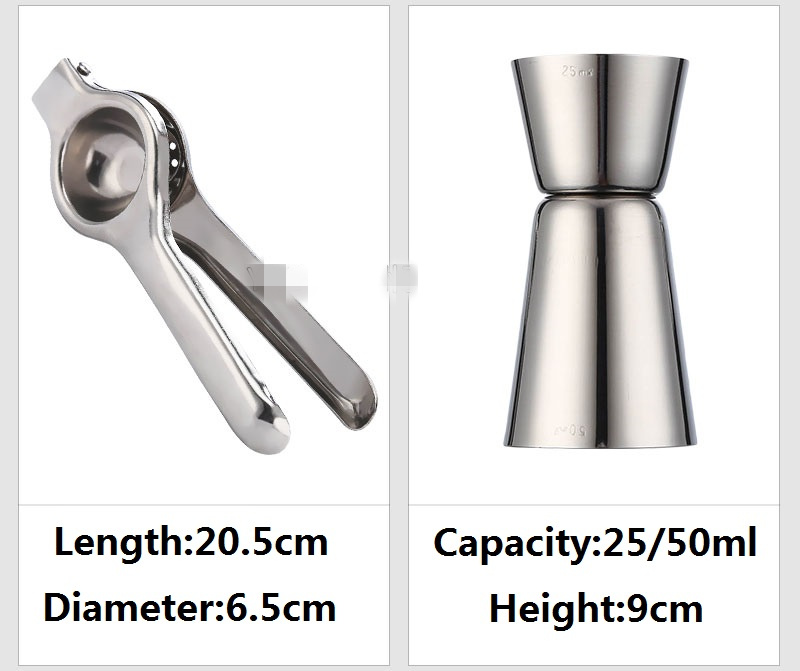 Cocktail Shaker Bar Set Stainl - Boston Shaker Set review and price