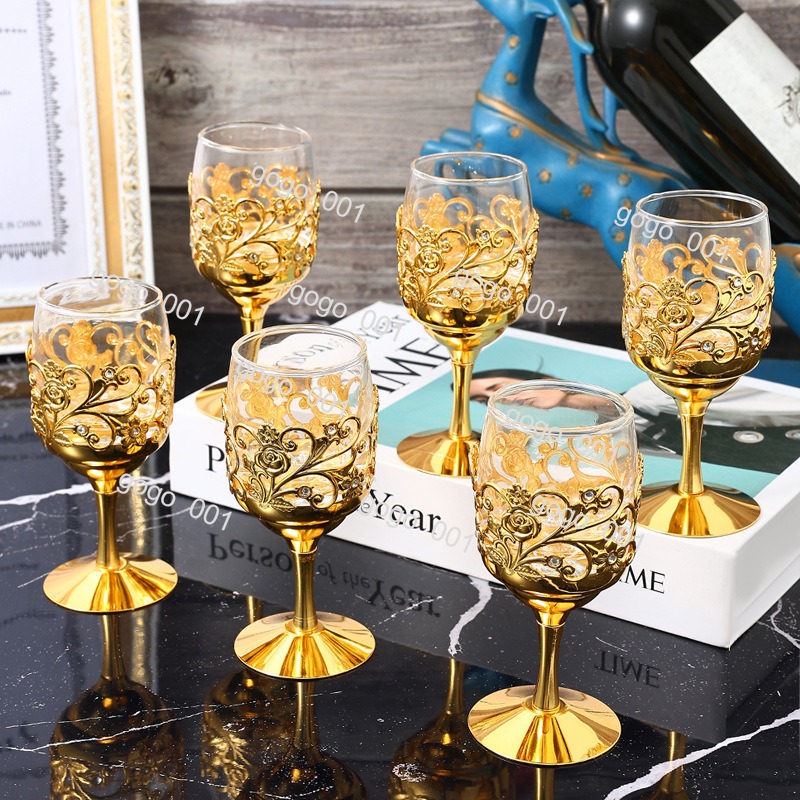 Metal & Glass Liquor Glasses S - Highball Glass Set review and price