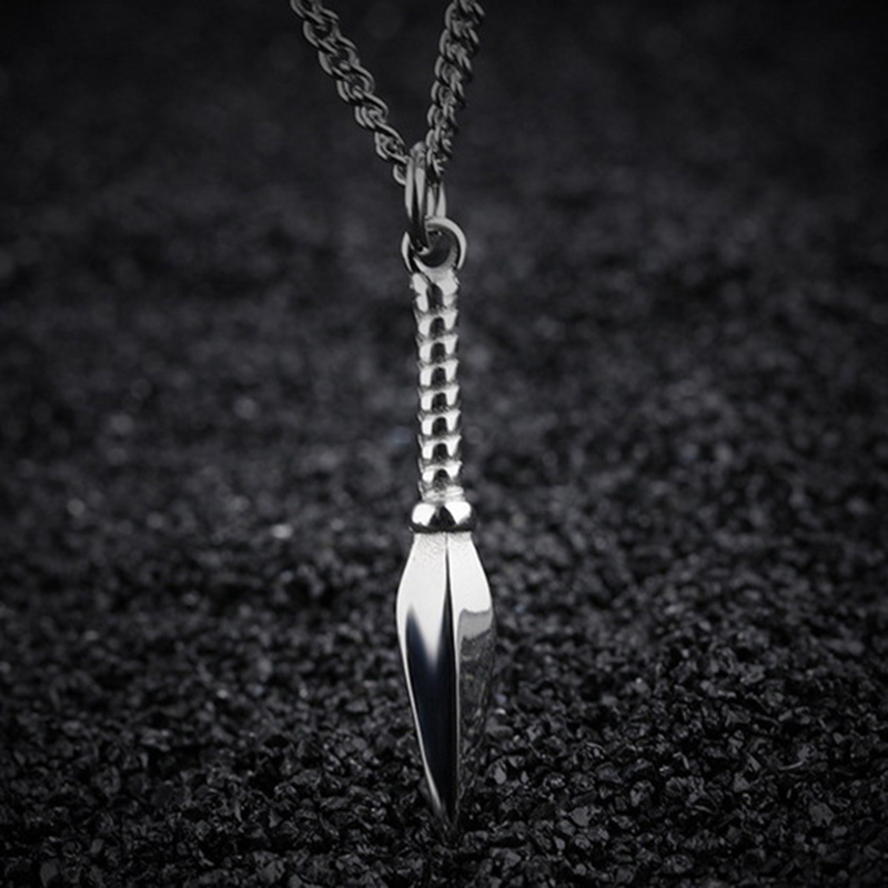 Spear Pendant Necklace For Men - Bar Cart Gold review and price