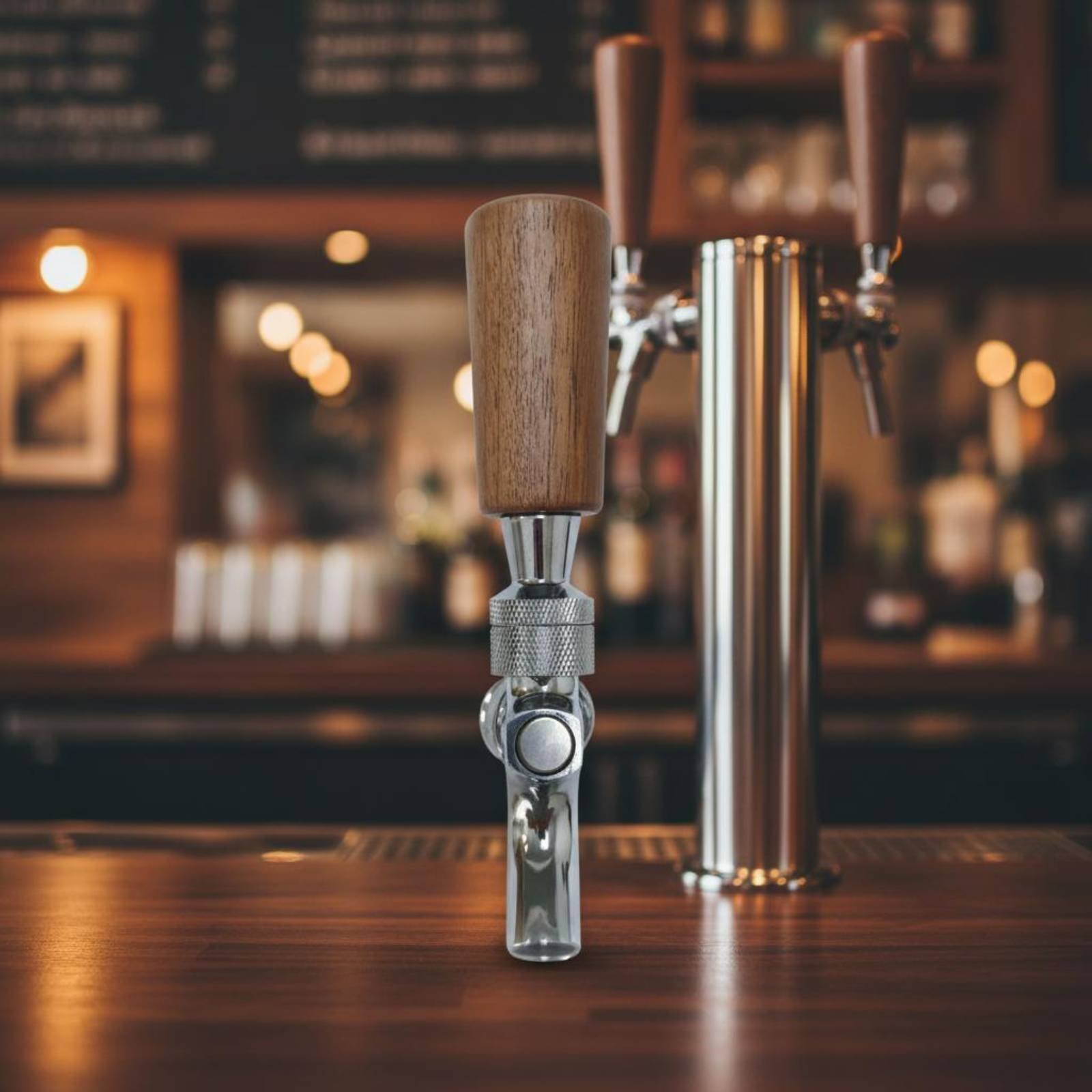 Short Wooden Beer Handle Solid - Home Bar Accessories review and price