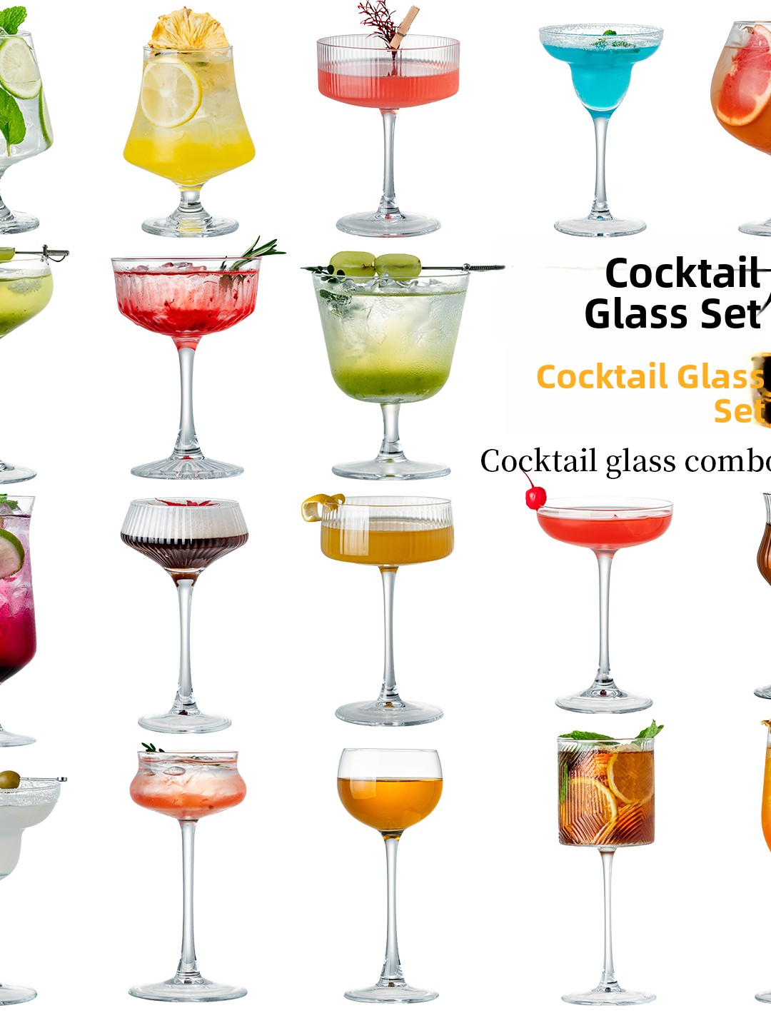 Premium Crystal Glass Cocktail - Highball Glass Set review and price