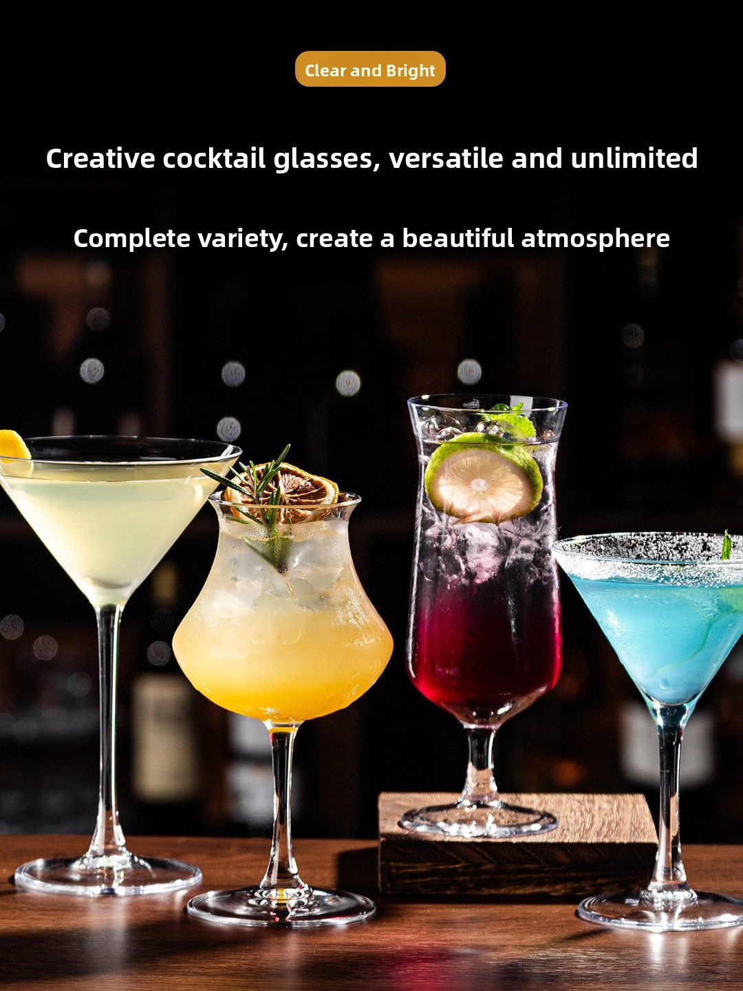 Premium Crystal Glass Cocktail - Highball Glass Set review and price