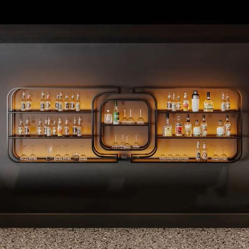Simple Wrought Iron Wine Rack  - Home Bar And Counter review and price
